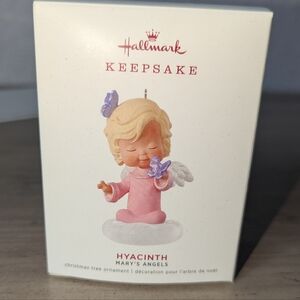 HALLMARK KEEPSAKE 2019 Mary's Angels HYACINTH Christmas Ornament Mary Butterfly